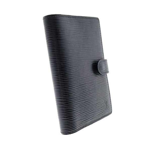 Louis Vuitton Leather Accessory Agenda Black PM Epi - Picture 1 of 6